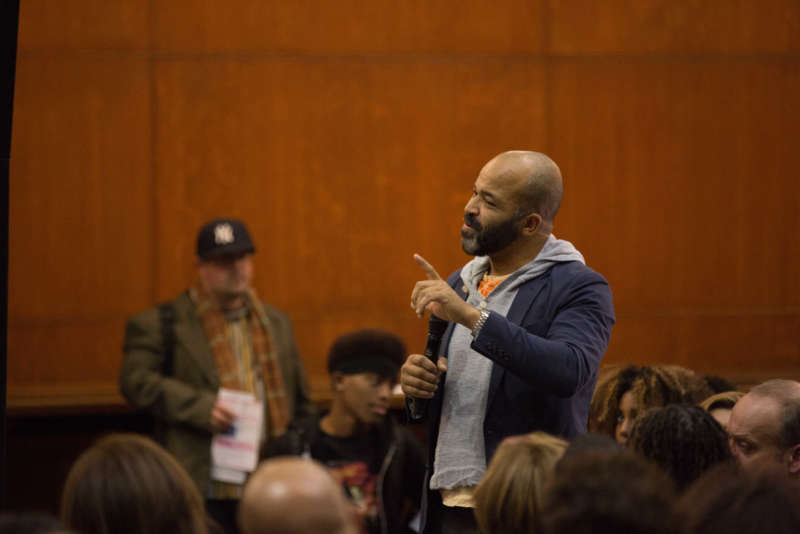 Jeffery Wright Speaks At Hercules In Brooklyn